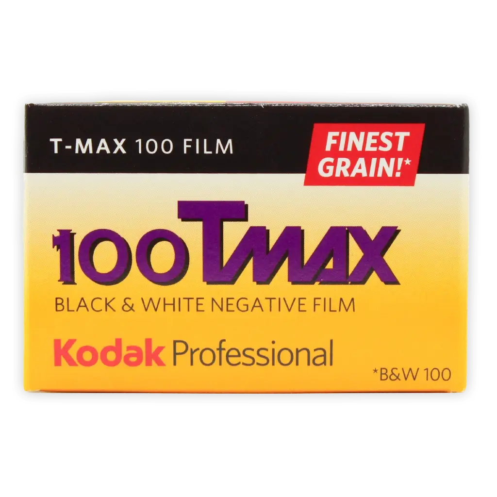 Kodak Professional T-Max 100 Black and White Negative Film (35mm, 36 Exposures) - film listing