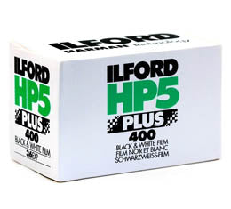 Ilford HP5 Plus 400 Black & White Print Film - 135-36exp - film listing