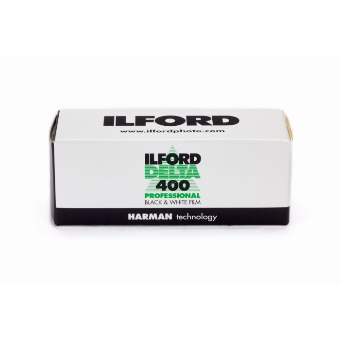 Ilford Delta 400 120 film box