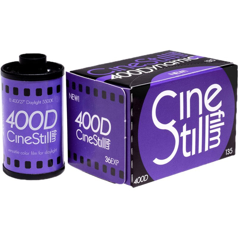CineStill Film 400 DYNAMIC VERSATILE COLOR NEGATIVE FILM, 35mm - film listing