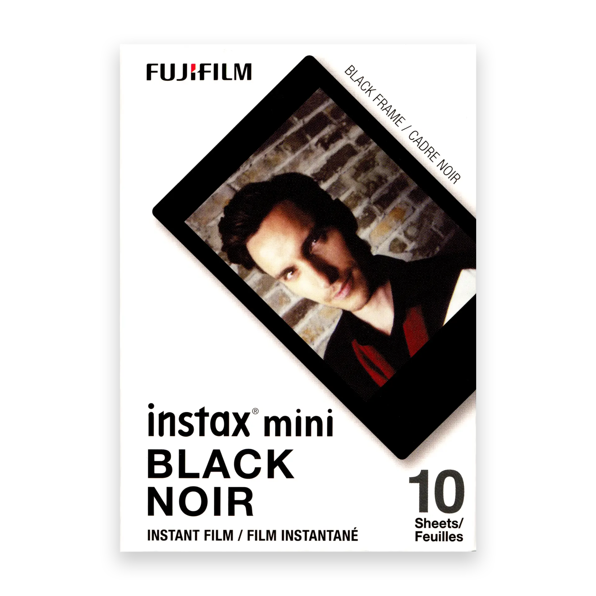 Fujifilm Instax Mini Film, Black (10 Exposures) - film listing