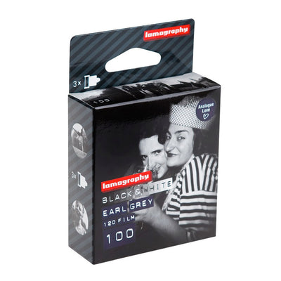 Lomography Earl Grey B&W 100 120 - 3 Pack - film listing