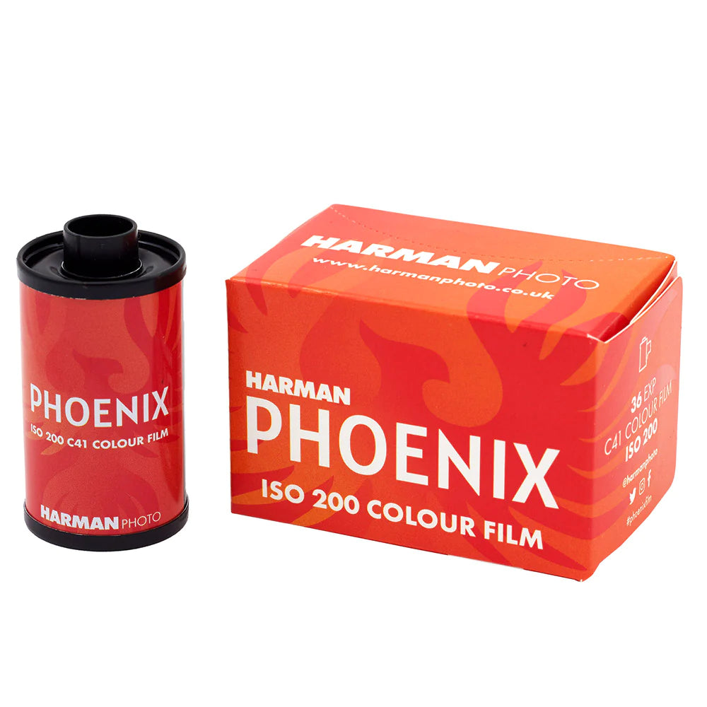 Harman Phoenix 200 35mm film box