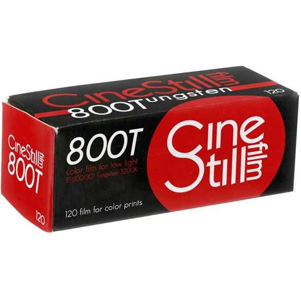 CineStill800Tungsten High Speed Color Film 120 Format ISO 800 - Roll - film listing