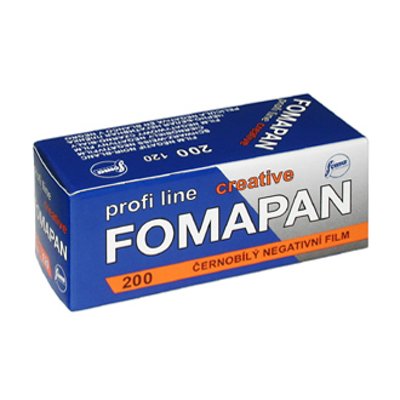 Foma Fomapan 200 120 film box