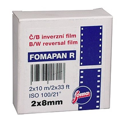 Foma Fomapan R100 film box