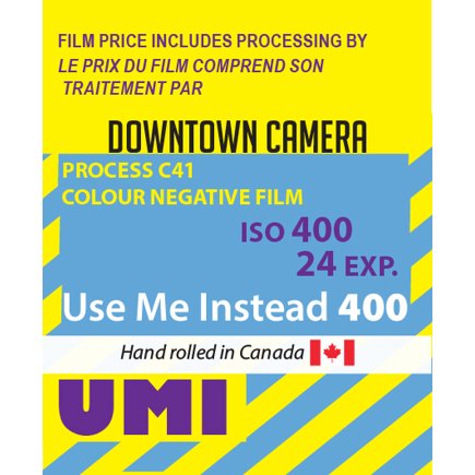 UMI Umi 400 film box