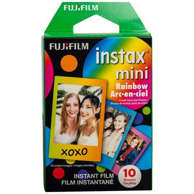 FUJIFILM Instax Mini Rainbow Film - 10 Exposures - film listing