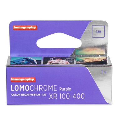 Lomography LomoChrome Purple XR 100-400 120 - film listing