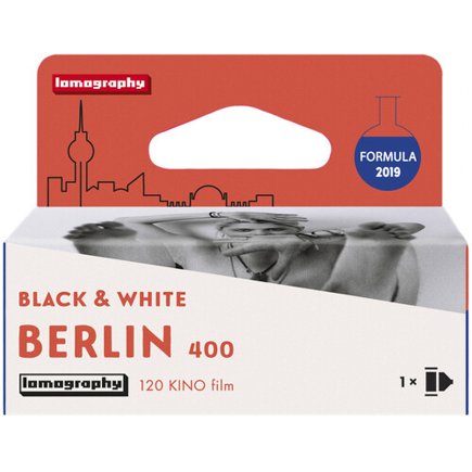 Lomography Berlin Kino 400 ISO 120 Black and White Film - film listing