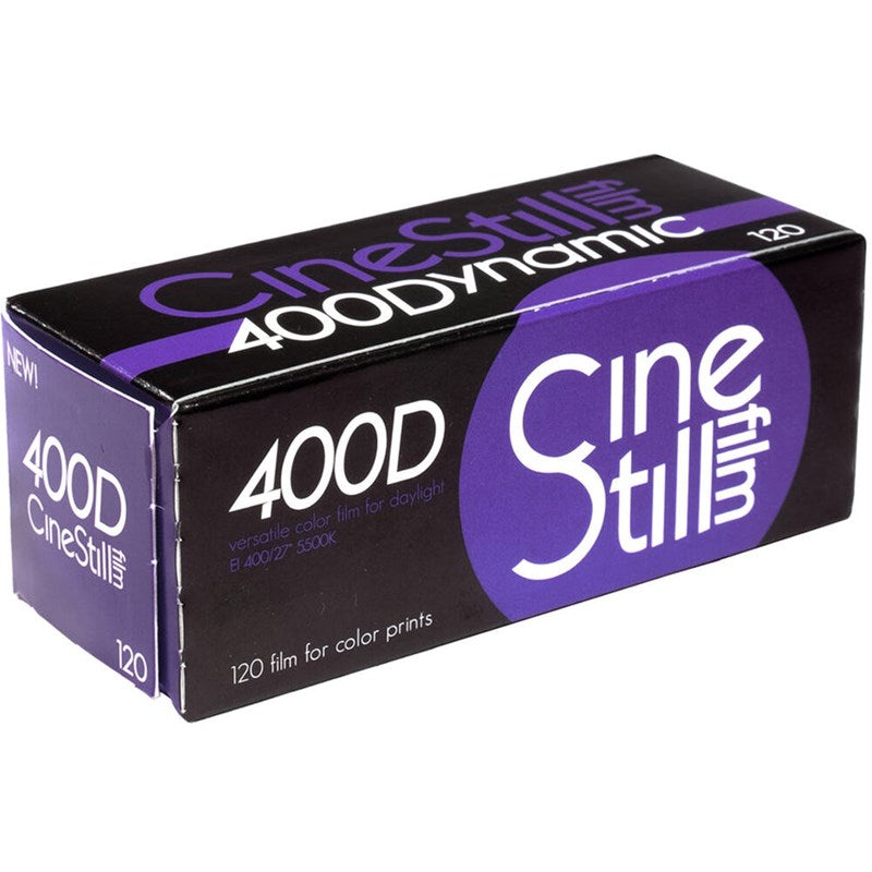 CineStill Film 400 DYNAMIC VERSATILE COLOR NEGATIVE FILM, 120 - film listing