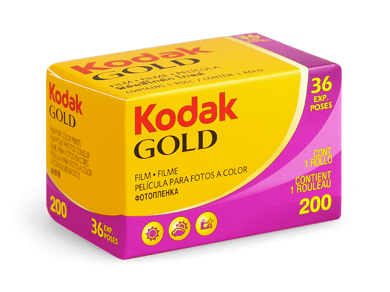 Kodak Gold 200 Color Negative Film - 135-36exp - film listing