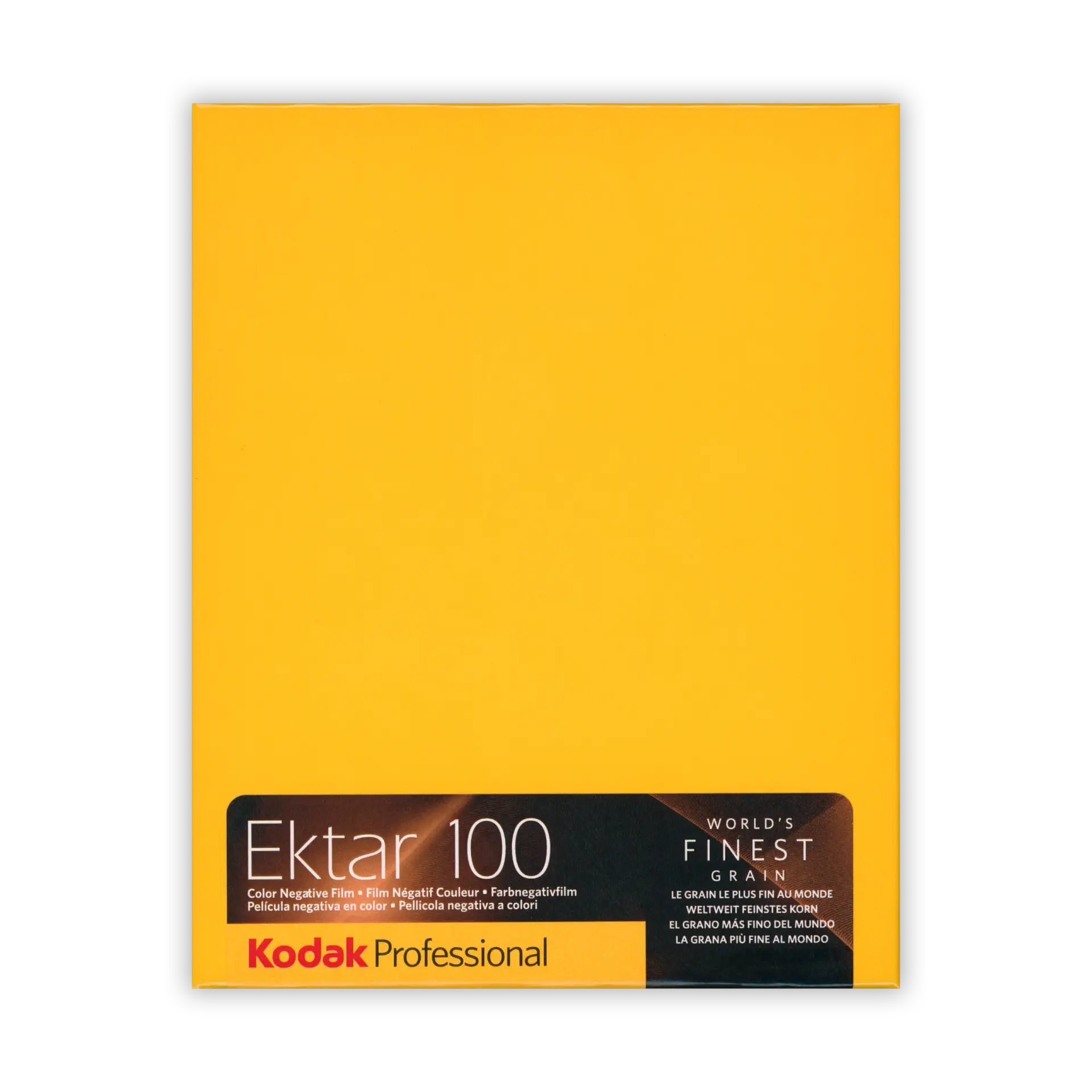 Kodak Ektar 100 film box