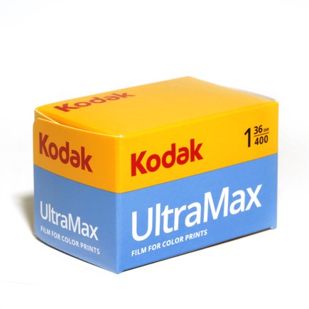 Kodak UltraMax 400 | 35mm - 36 Exposures - film listing