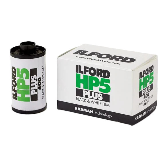 Ilford HP5 film box