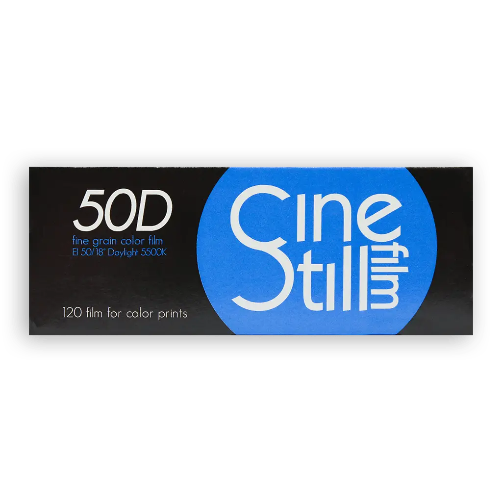 CineStill 50D film box