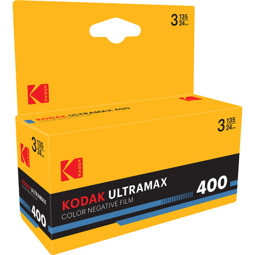 Kodak Eastman UltraMax 400 | 35mm - 24 Exposures - 3 rolls - film listing