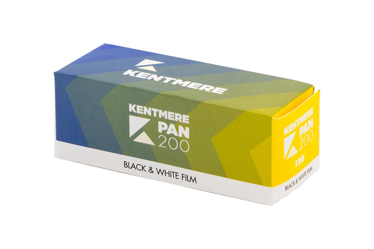 Kentmere Pan 200 Black & White Negative Film (120 Roll Film) - film listing