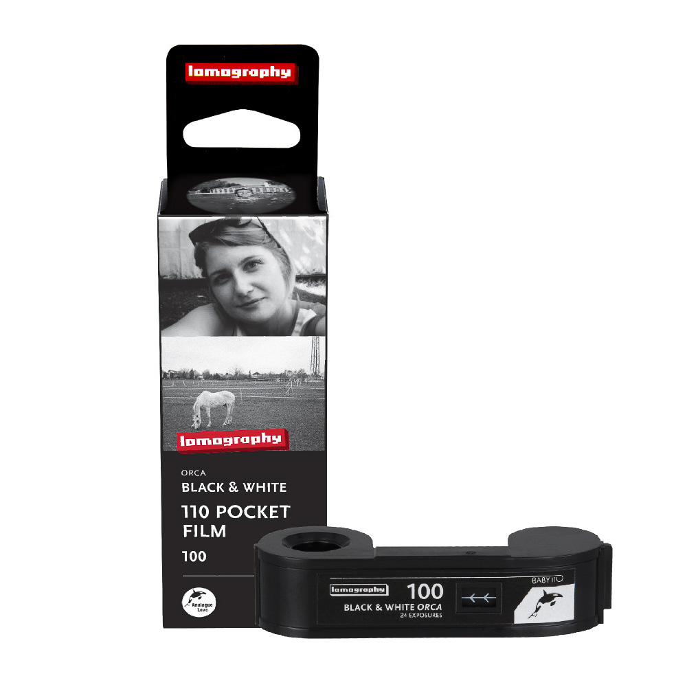 Lomography Orca 110 film box