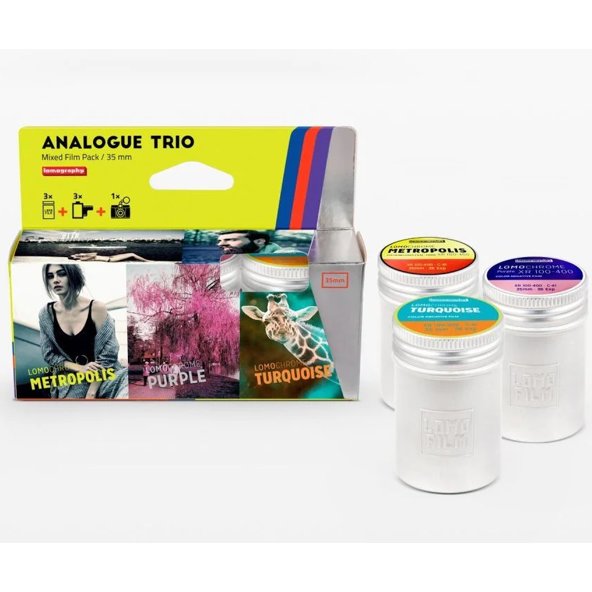 LomographyAnalogue Trio Mixed Film Pack 35mm - film listing