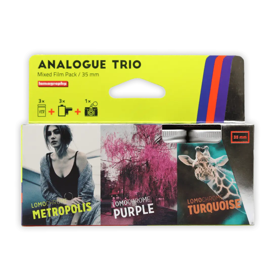 Analogue Trio Mixed Film Pack 35 mm - film listing