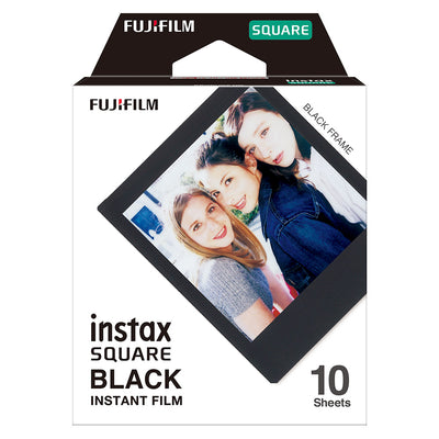 FUJIFILM Instax Square Black Frame Film - 10 Exposures - film listing