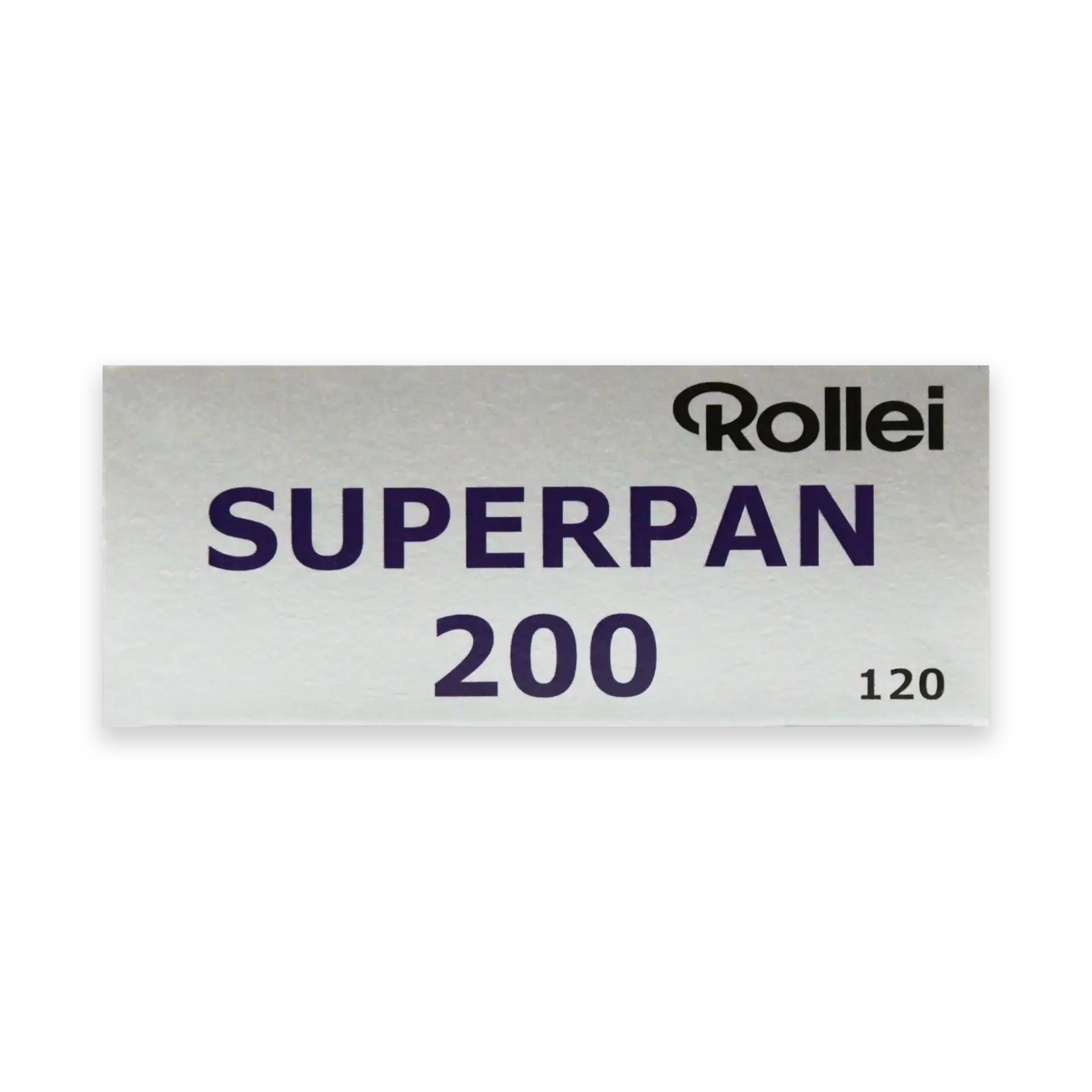 Rollei Superpan 200 film box
