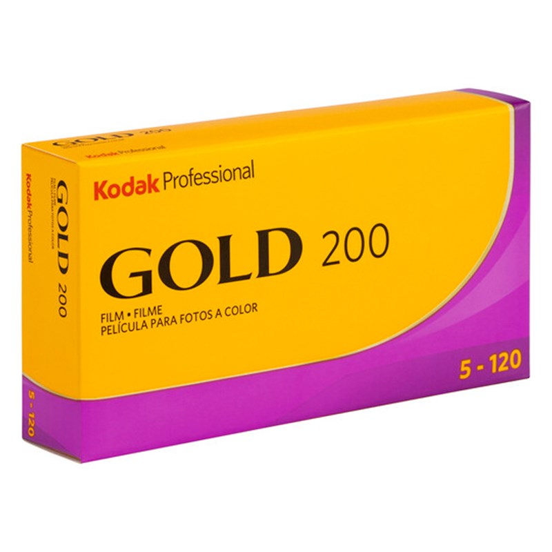 Kodak Professional Gold 200 Print Film  - 120 Medium Format ProPack (5 Rolls) - film listing