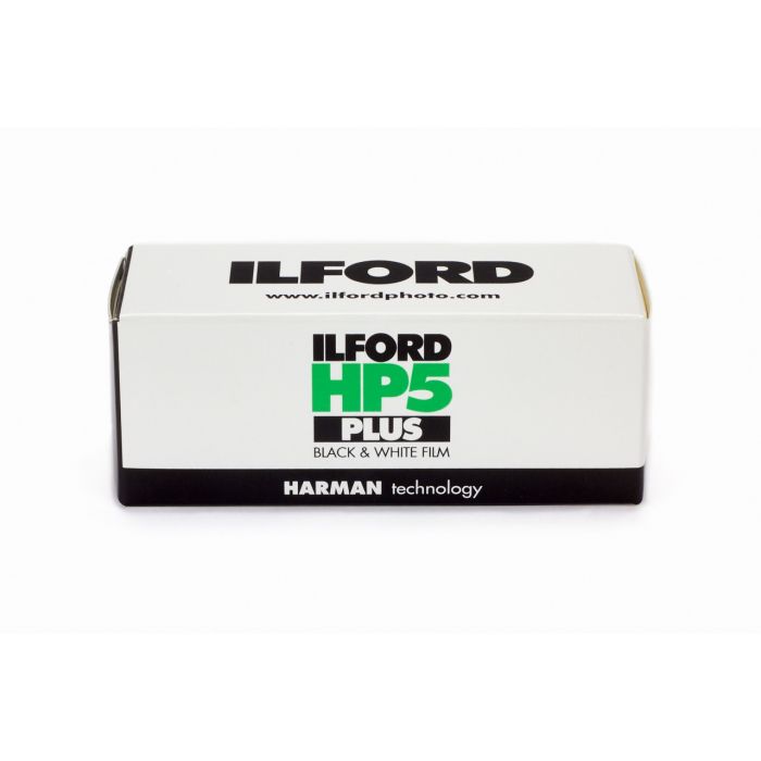 Ilford HP5 120 film box