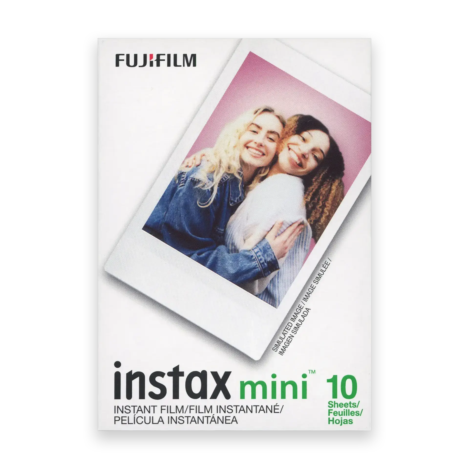 Fujifilm Instax Mini Film – White Single Pack, 10 Exposures - film listing