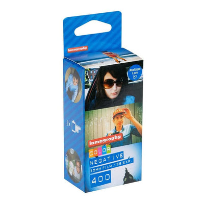 Lomography Color Negative 400 3-Pack - 35mm - film listing