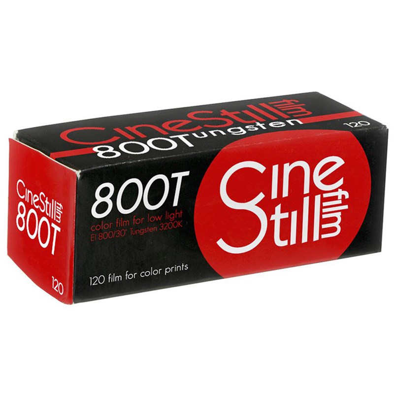 CineStill Film 800Tungsten High Speed Color Print Film - 120 Roll - film listing