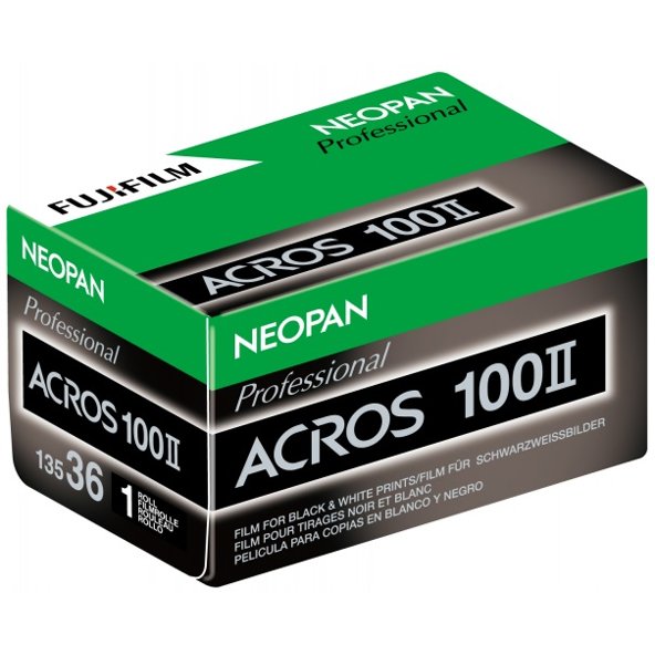 FujifilmNeopan 100 Acros II Black & White 135-36 exp - film listing