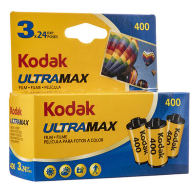 Kodak Ultramax 400 135-24 3 Pack - film listing