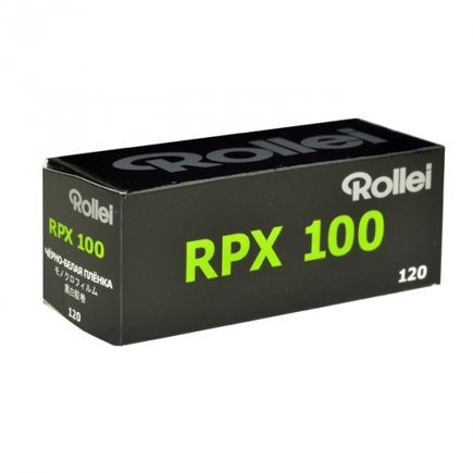 Rollei RPX 100 120 film box