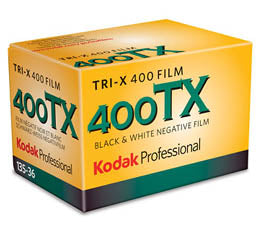 Kodak Professional Tri-X 400 Black & White Print Film  - 135-36exp - film listing