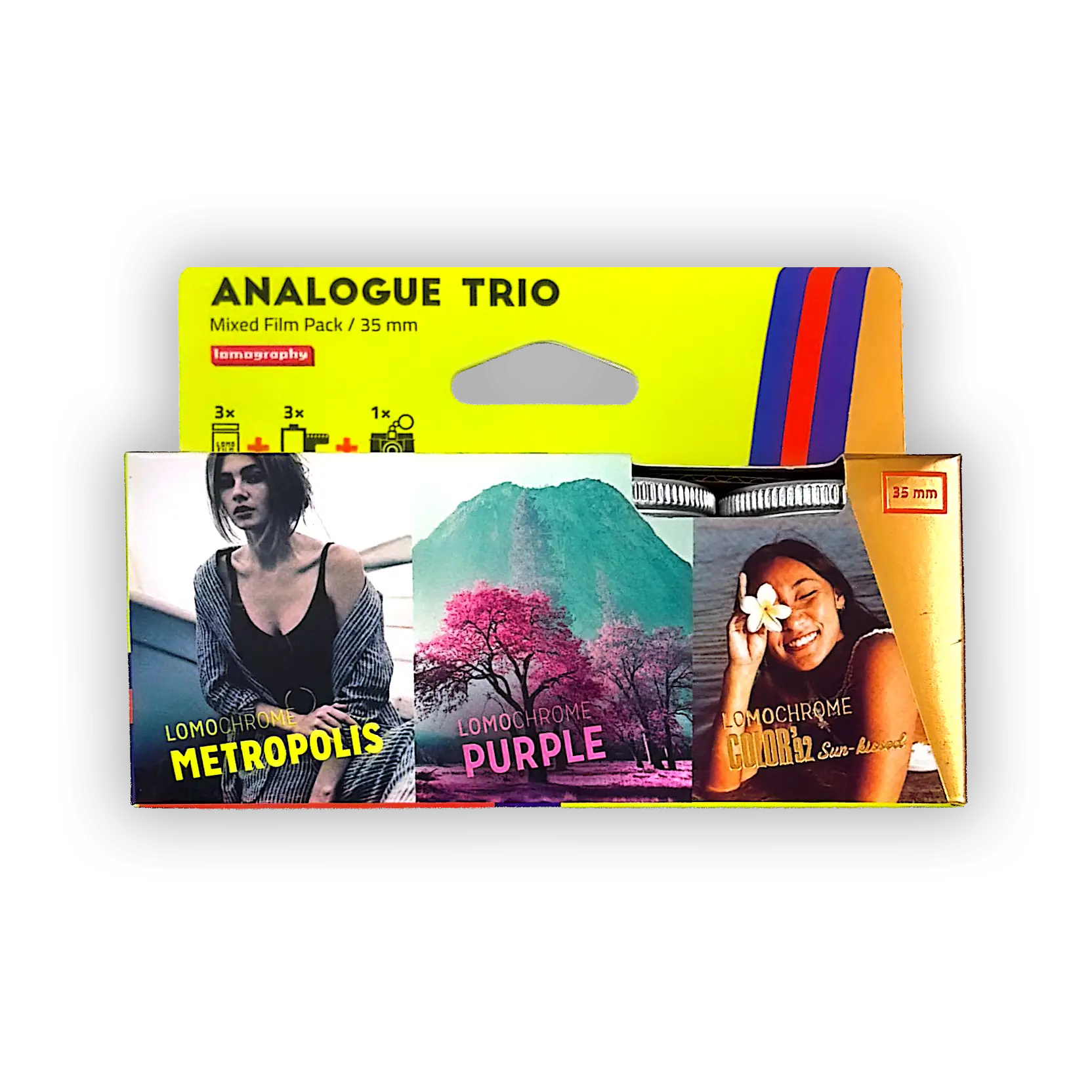 NEW Analogue Trio Mixed Film Pack 35 mm (36 Exp Each) - film listing