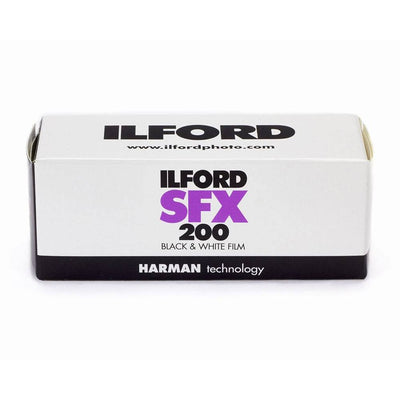 Ilford SFX 200 120 Black & White Film - film listing