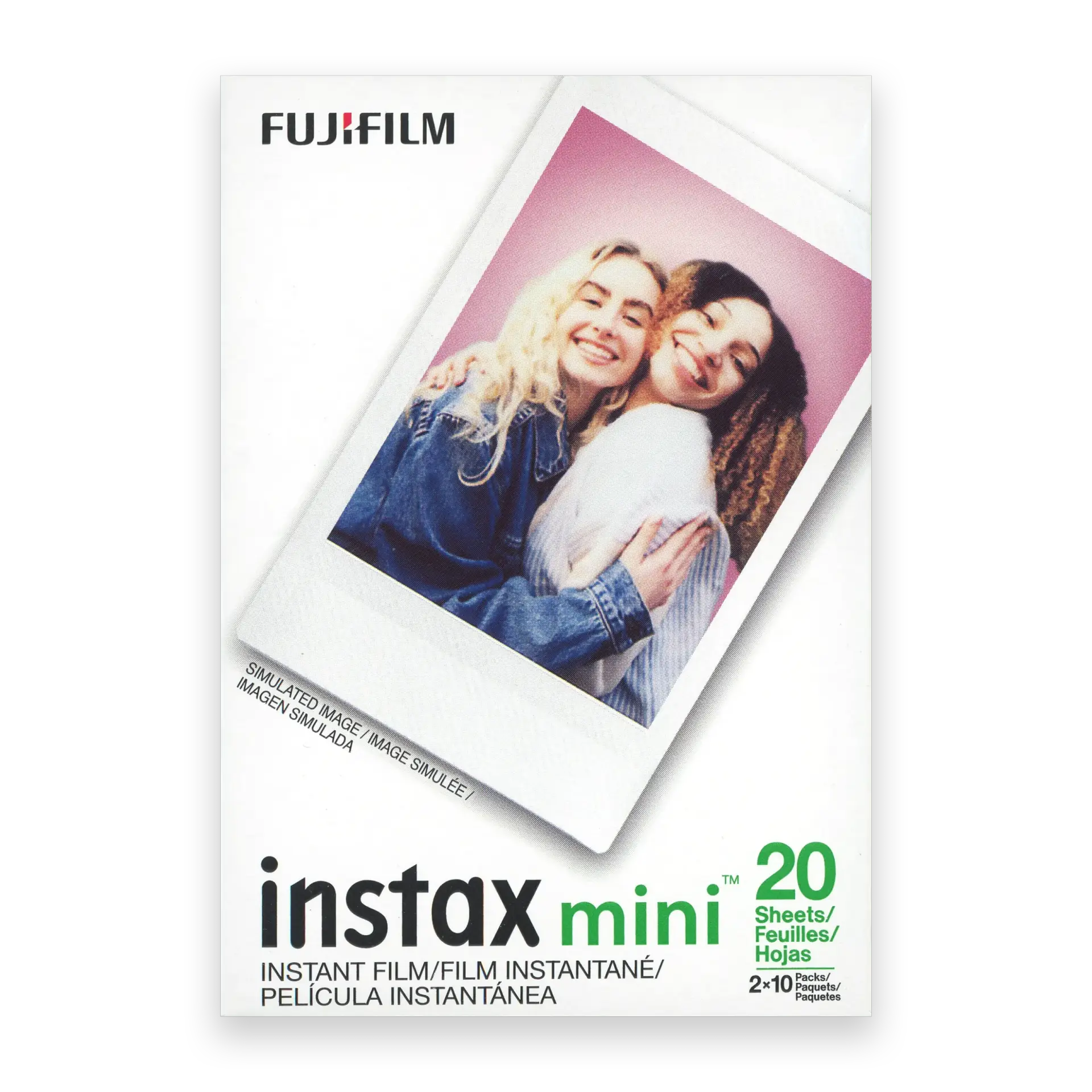 Fujifilm Instax Mini Film – 2-Pack, 20 Exposures - film listing