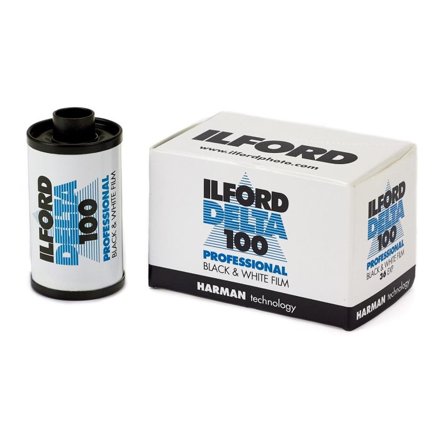 Ilford Delta 100 ISO 135 Black and White 36 exp. (1780624) - film listing