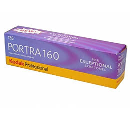 Kodak Professional Portra 160 Color Print Film - 135-36exp ProPack (5 Rolls) - film listing