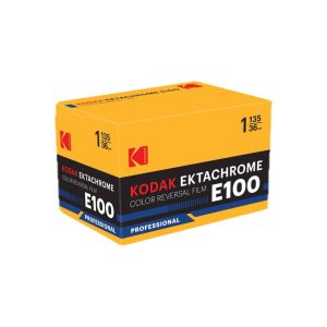 Kodak Ektachrome 100 film box