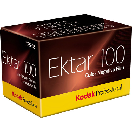 Kodak Ektar 100 film box