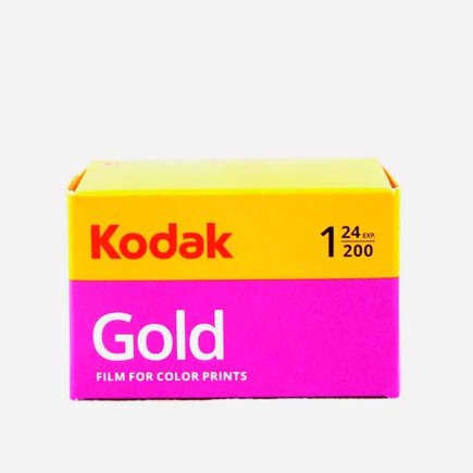 Kodak Gold 200 Film 135-24 exp - 1 box - film listing
