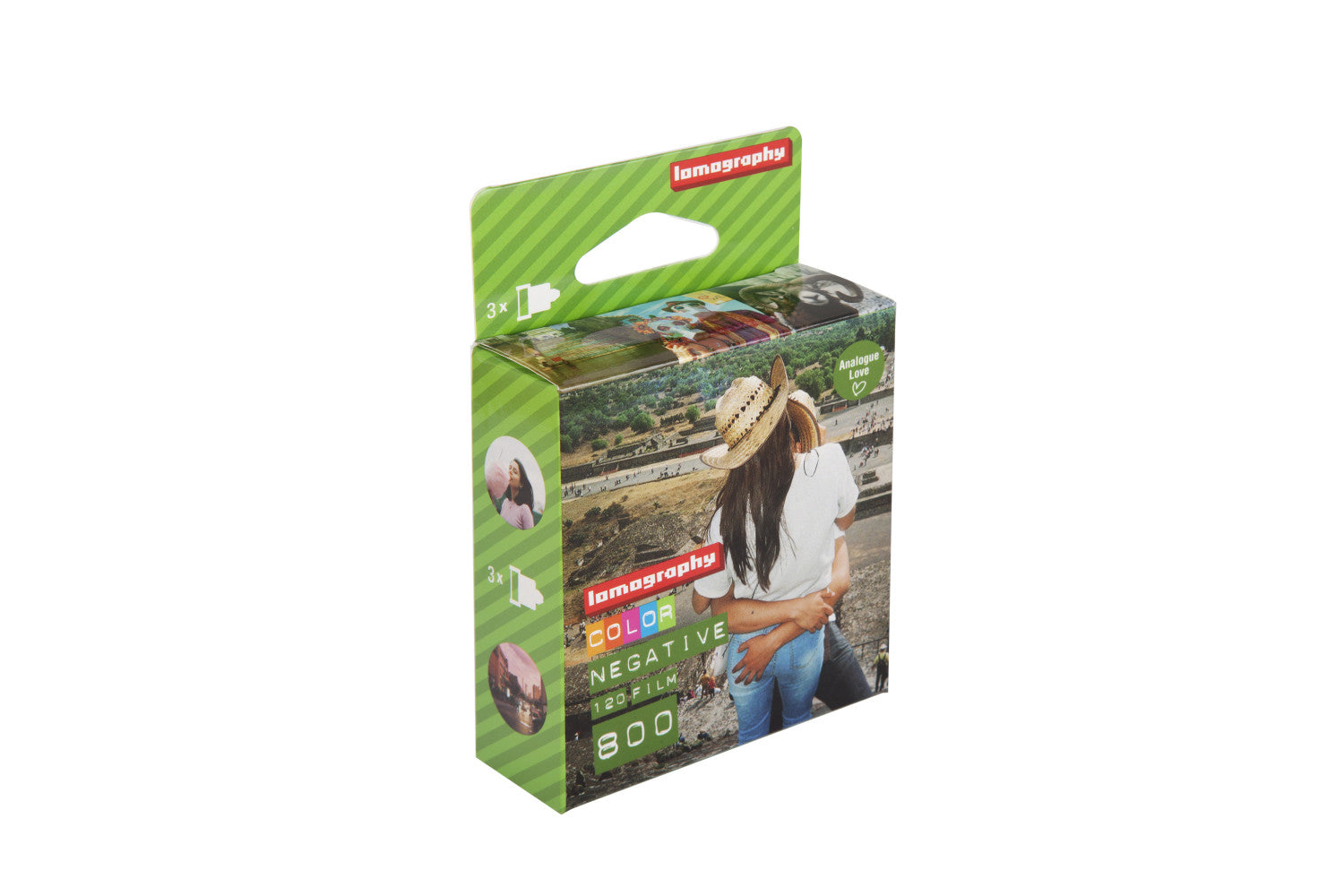 Lomography Color Negative ISO 800, 120, 3 rolls - film listing