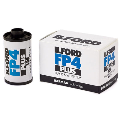 Ilford FP4 Plus 125 24 Exposure - 35mm - film listing