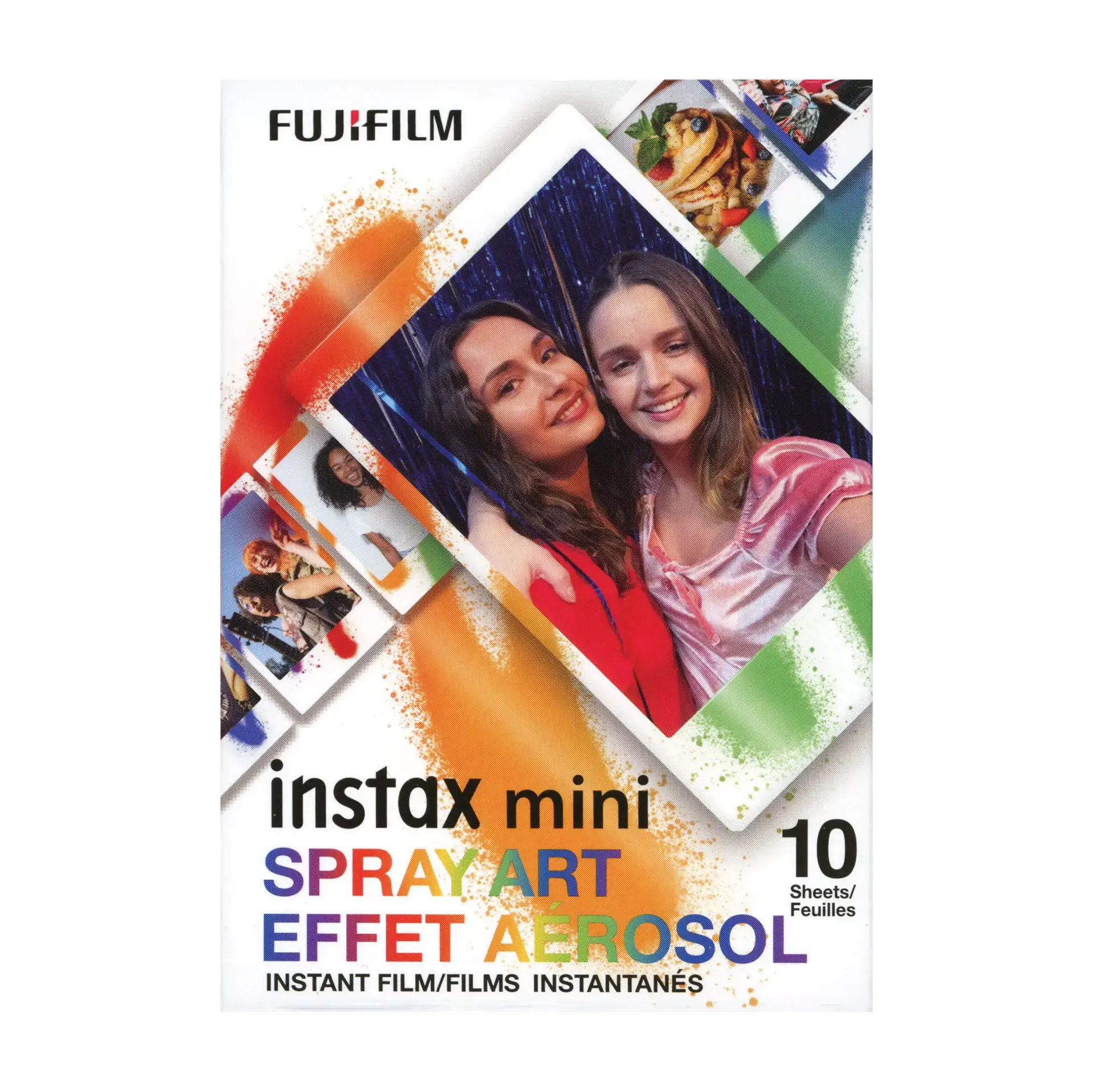 Fujifilm Instax Mini Spray Art Instant Film Pack (10 exposures) - film listing