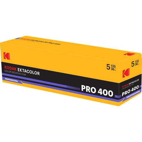 Kodak Ektacolor Pro 400 35mm film box
