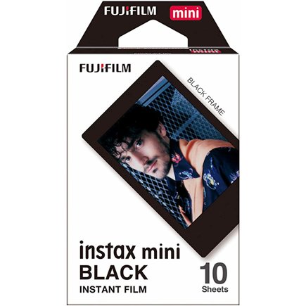 Fujifilm Instax Mini Black Frame Instant Film 10 Sheets - film listing