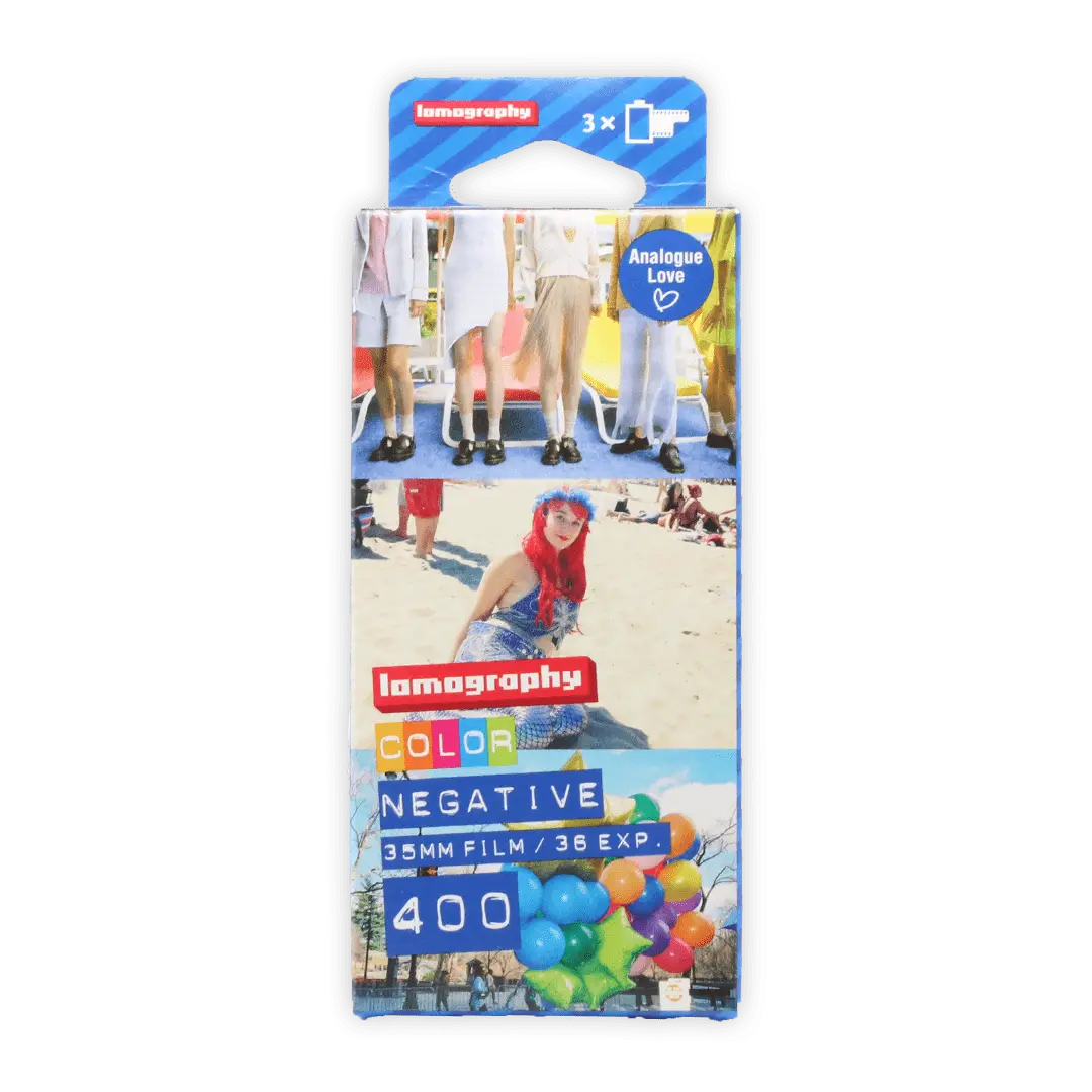 Lomography Color Negative 35 mm ISO 400 – Pack of 3 - film listing